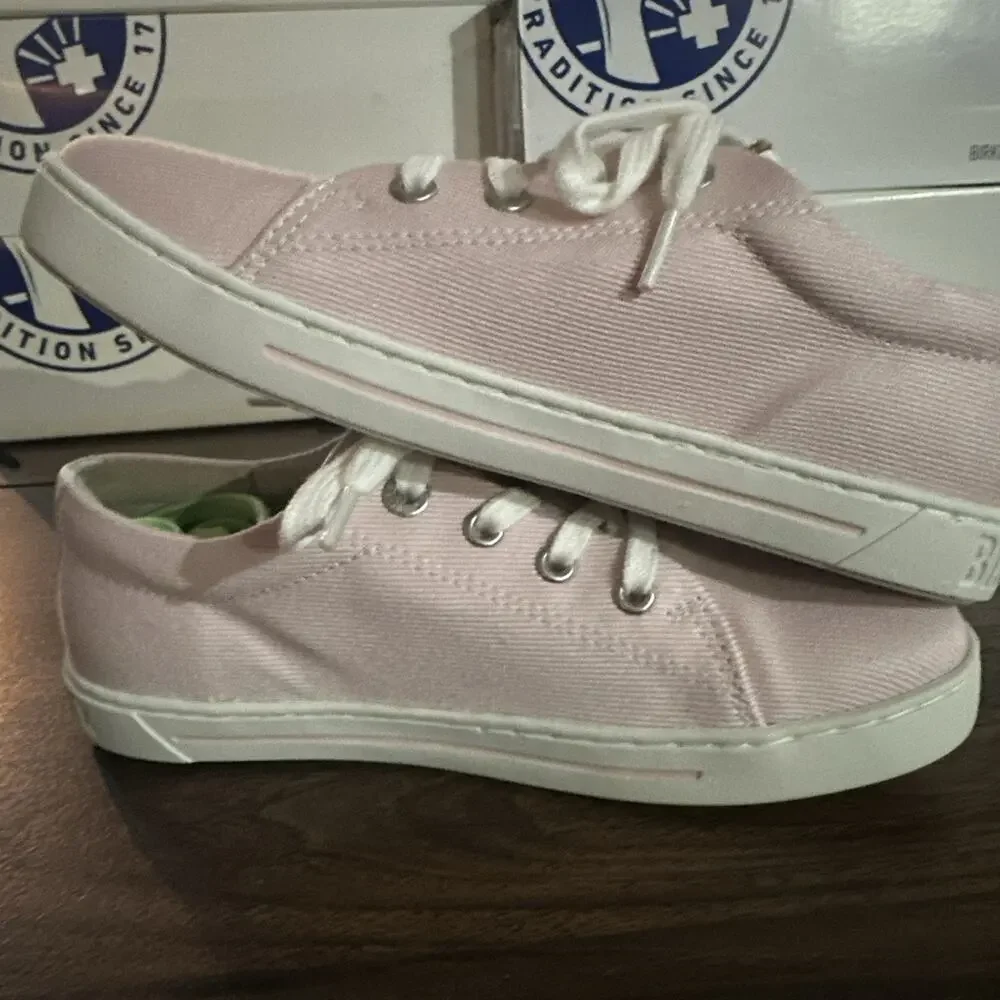 Birkenstock Arran Kids Pink Canvas Sneaker Lace Up EU 32 US 1 NIB 0448331
